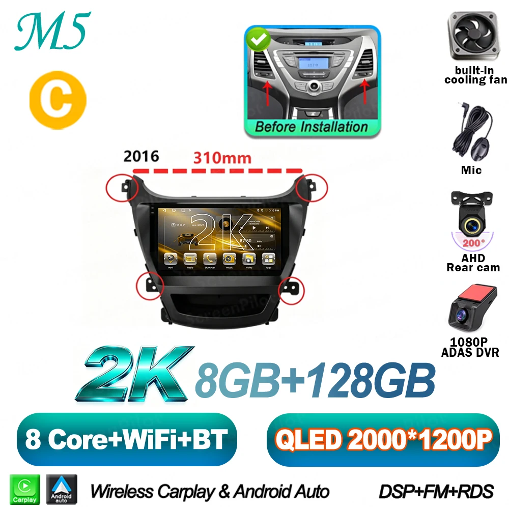 2K 8-128G DVR wifi C