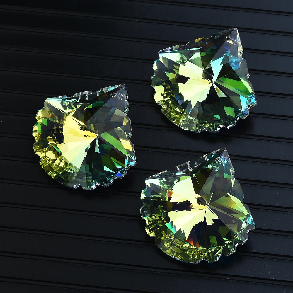 Hanging Crystal Prism Suncatcher Rainbow Windows Decoration Chandelier Parts DIY Home Wedding Decor Accessories 1Piece