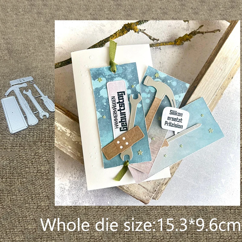 Xl Design Craft Metal Stencil Mold Cutting Die Hardware Tools Decorazione Scrapbook Fustellato Album Paper Card Craft Goffratura