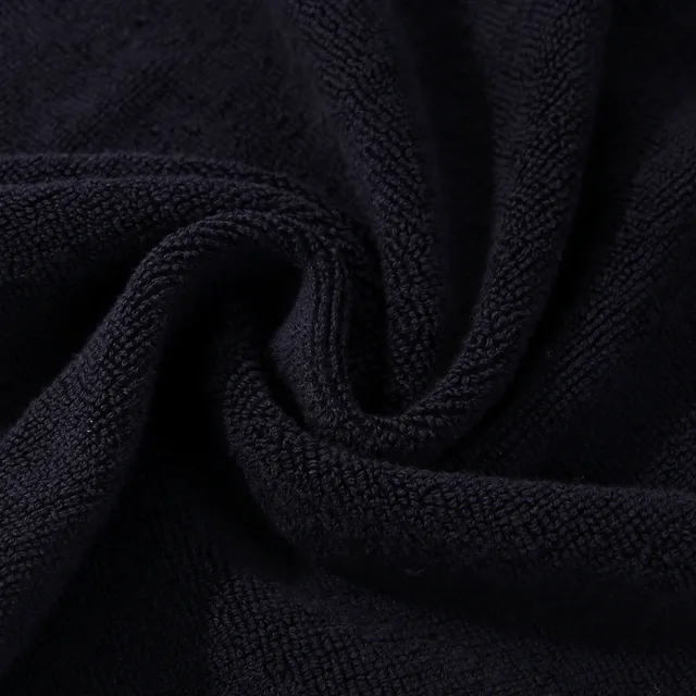 Black bath towel Super absorbent cotton bath towel towel Fitness quick drying sports towel Beauty salon hotel daily bath towel 6