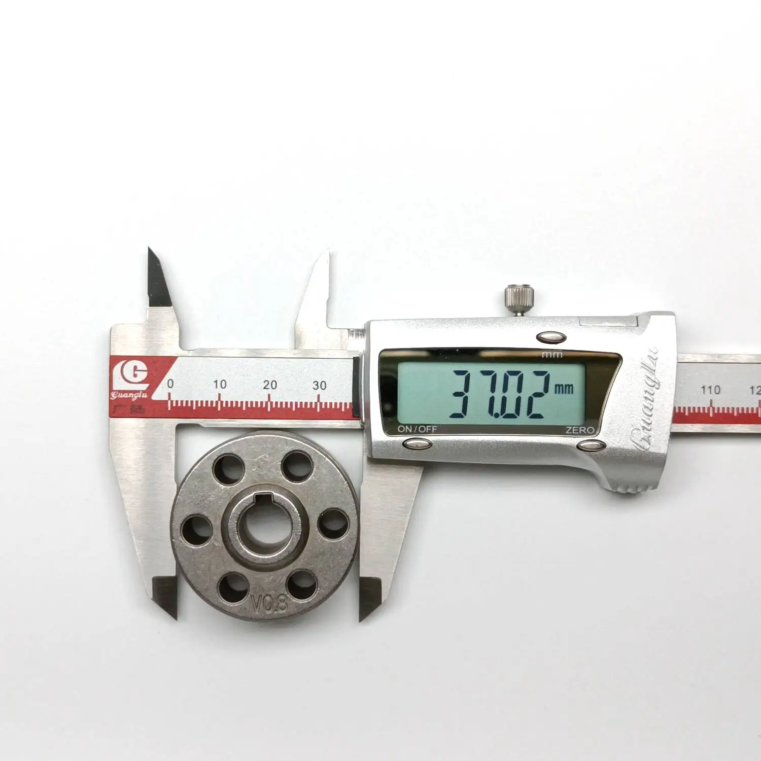 37x10x18.3mm Roller V U Knurled Groove Laser Mig Aluminium Steel Flux Cored Wire Feed Feeder Motor Welder 63SSJ20 WF007 WF-007