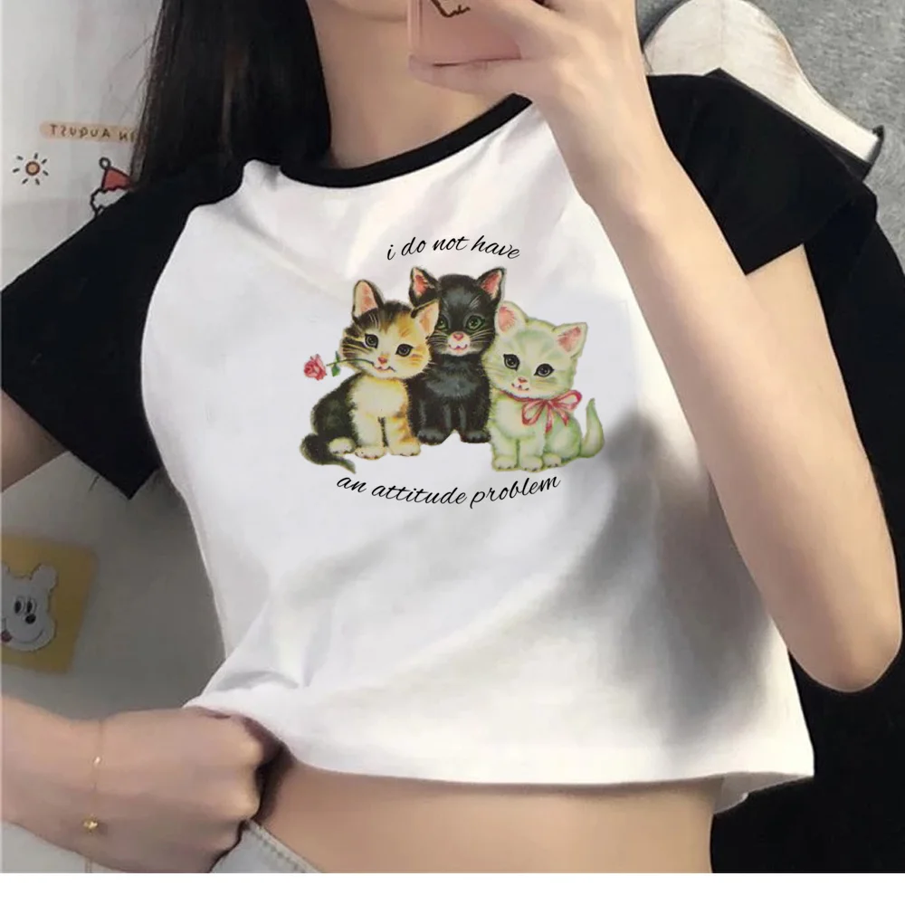 

Женский Готический короткий топ The Kitten Club cyber y2k, одежда в стиле каваи 90-х