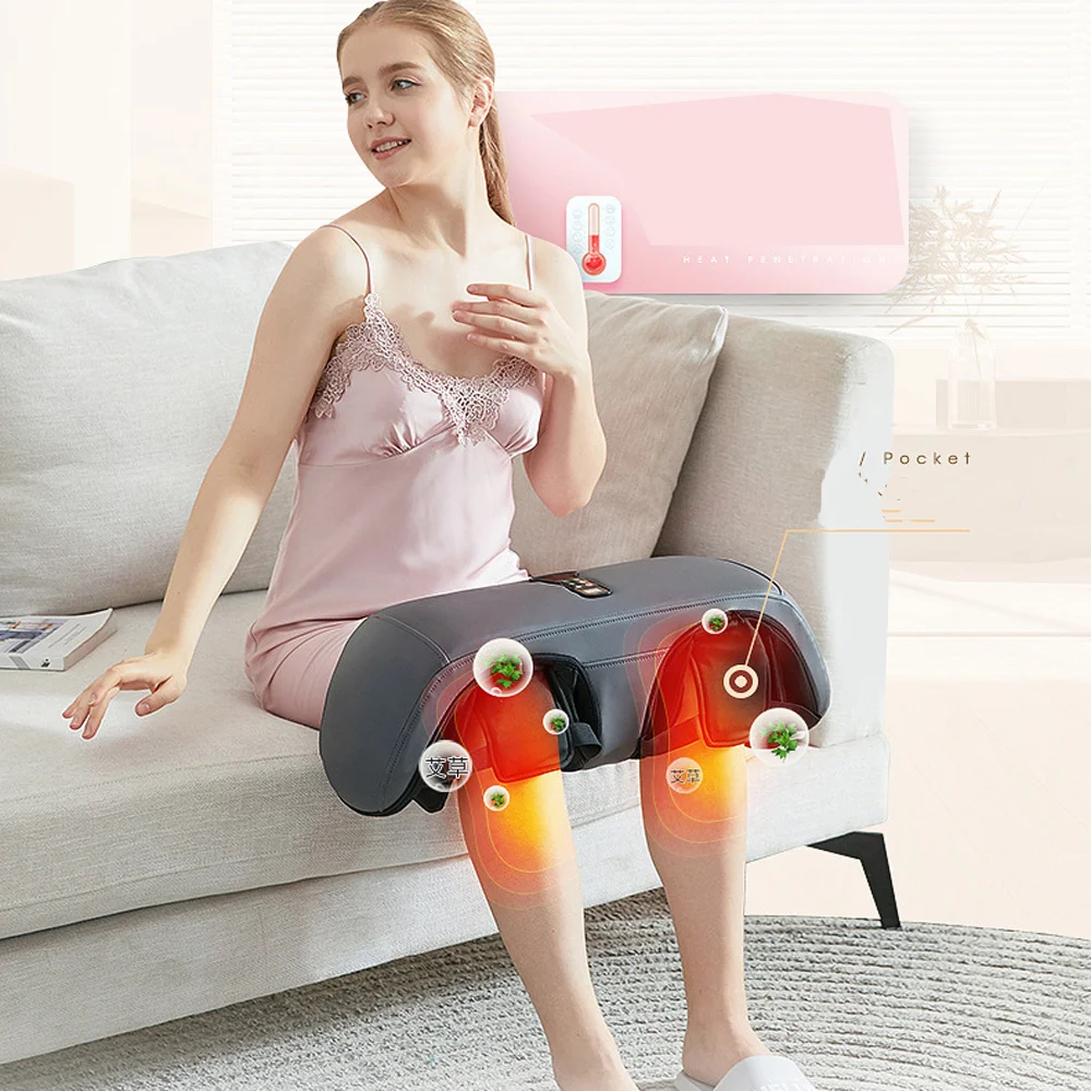 ce certified high potential physical therapy and rehabilitation equipment ems massage electronic therapeutic instrument NEW Hot Knee Massage Intelligent Air Pressure High Frequency Vibration Physiotherapy Instrument Rehabilitation Muscle Relaxation