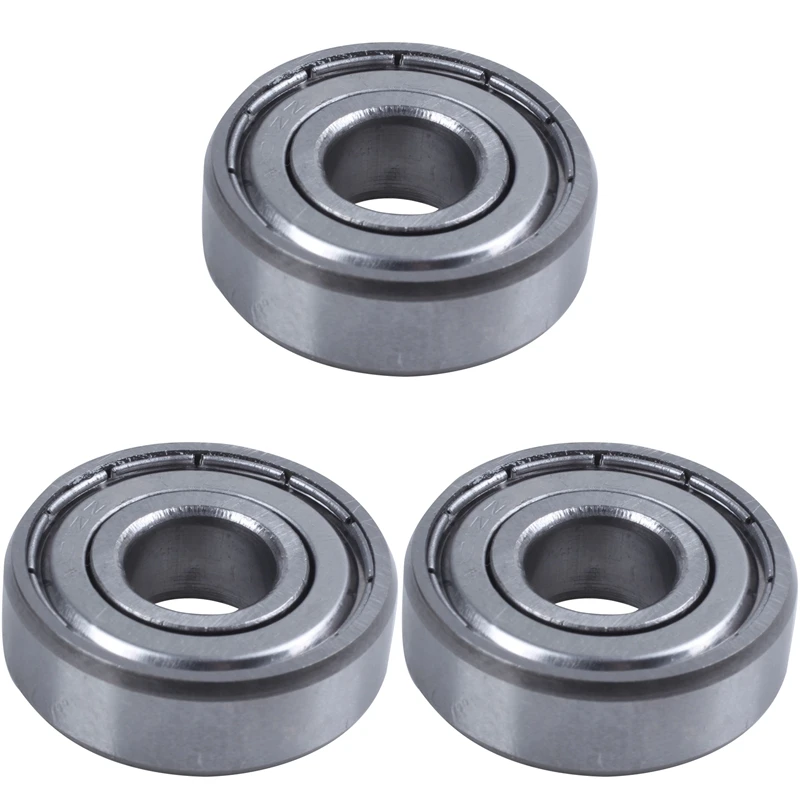 

3X 6201Z 12 X 32 X 10Mm Double Shielded Deep Groove Wheel Ball Bearin