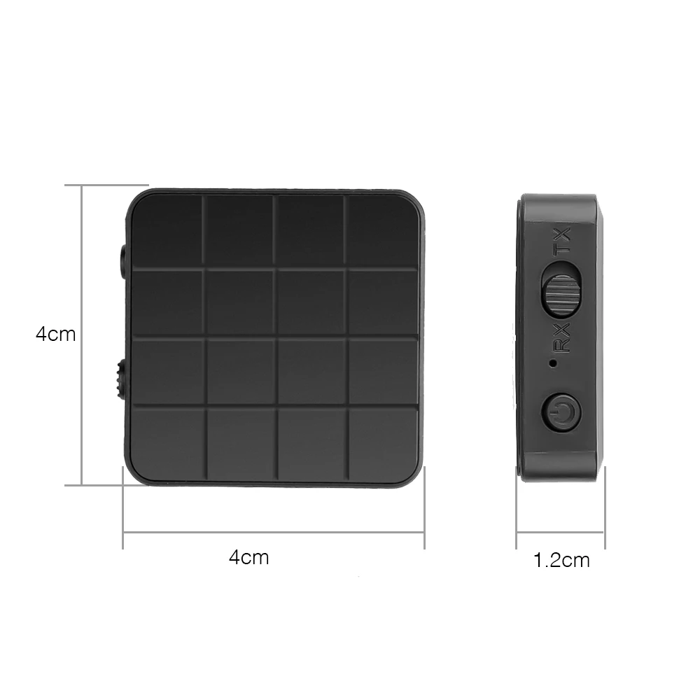 Bluetooth 5.0 Audio Receiver Transmitter Music Stereo Wireless Adapter with RCA 3.5MM AUX Jack for PC TV Headphone Car Speaker