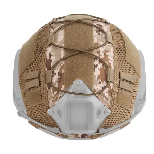Camouflage Helmet Cover For Ops-Core PJ/BJ/MH Fast Helmet Cover Tactical Militar Hunting CS Wargame Outdoor Sport - Image 20