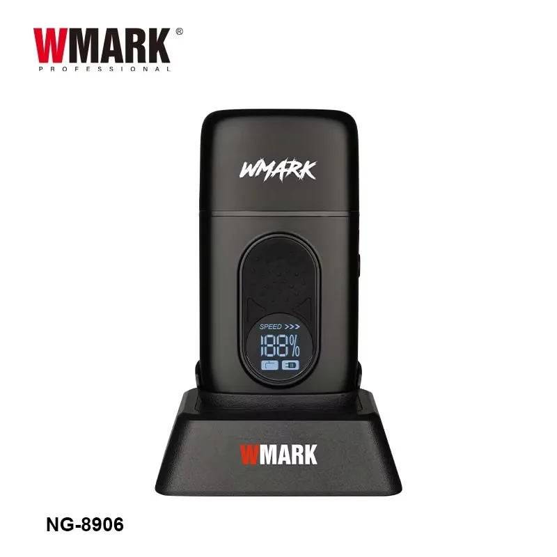 WMARK Professional Beard Trimmer Electric Shaving Machine Portable Razor Ultraviolet Disinfection Shaver For Men NG-8906_voghion.com