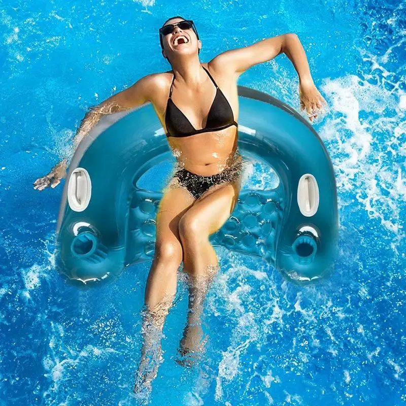 

Portable Inflatable Floating Water Swim Mattresses Hammock Lounge Chairs Pool Water Sports Supplies Floating Mat Pool Kids Toys
