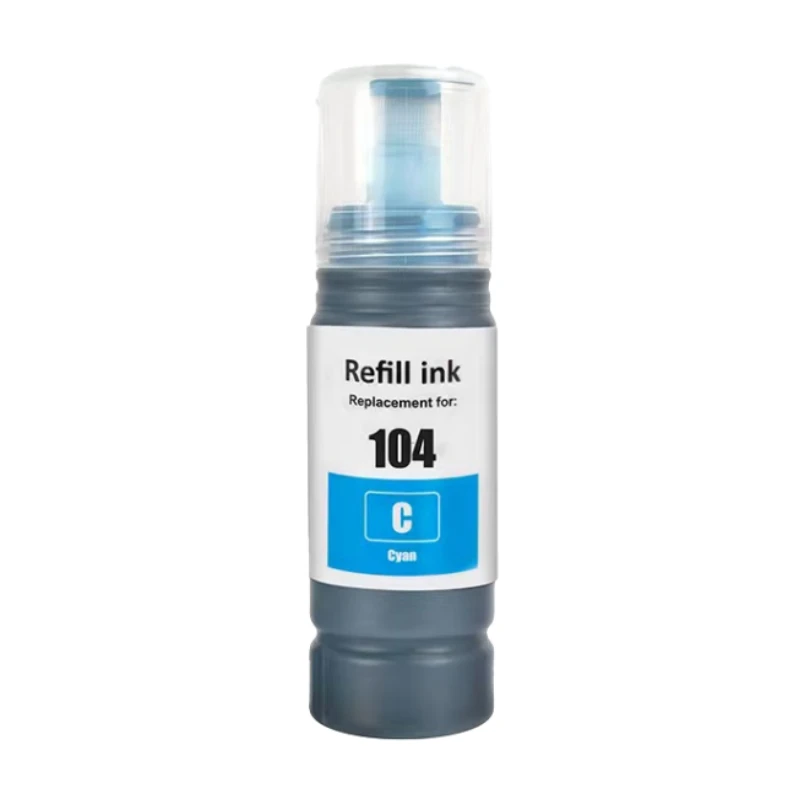 1set 104 Premium Refill Ink for Epson Ecotank ET-1810 ET-2710 ET-2711 ET-2712 ET-2714 ET-2715 ET-2820 ET-2821 ET-2825 ET-2826