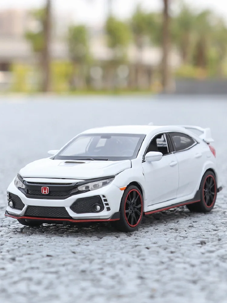 

High Simulation Exquisite Diecasts & Toy Vehicles: MINIAUTO Car Styling Honda Civic Type R 1:32 Alloy Diecast Model Best Gifts