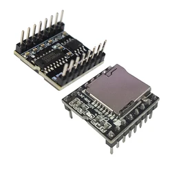 Compact MP3 Audio Module with TF Card and U - Disk Support (MP3 Player Module)