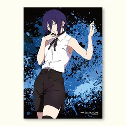 Chainsaw Man Manga Style Frameless Canvas Art Print - High - Quality Anime Wall Decor - 30X45cm Frameless (N167 - 06)