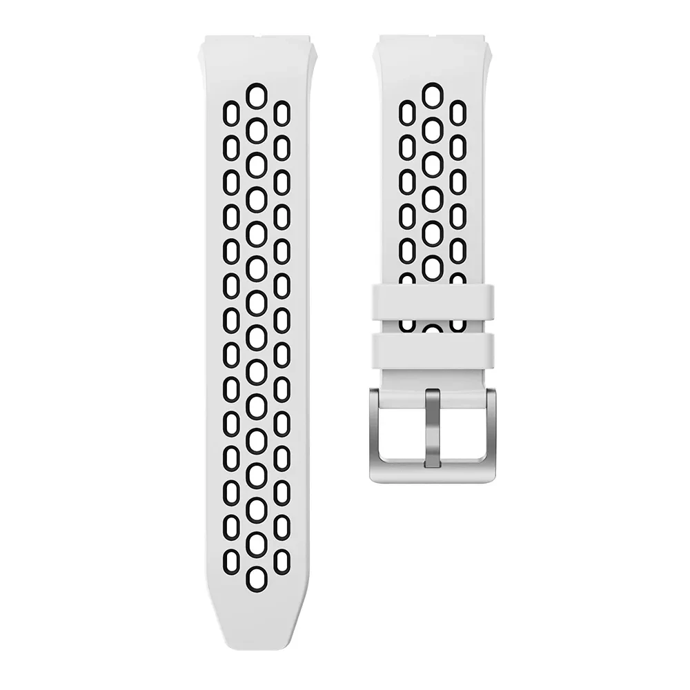 Sport Silicone Watchband Strap for Smartwatch - Original Replacement Bracelet Wristband, 22mm