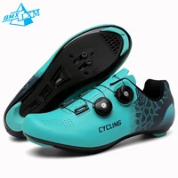 LiXingMing Cycling Shoes Mtb Men Blue Hot Self-locking Anti-slip Speed Route Splint Road Bike Shoes Women Outdoor Racing Sneaker 1