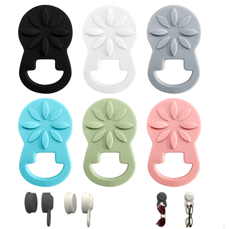 Silicone Magnetic Eyeglass Holder Keep Glasses Safe Magnetic Eyeglass Holders Upgraded Magnetic Suitable For Thick Clothes