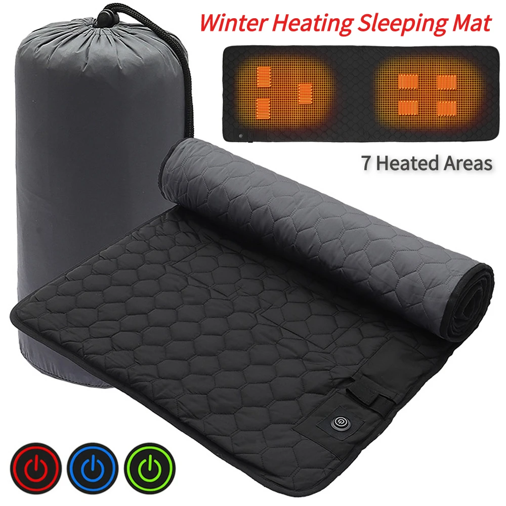 MultifunctionalElectricHeatedMats7ZoneAreas3LevelAdjustable