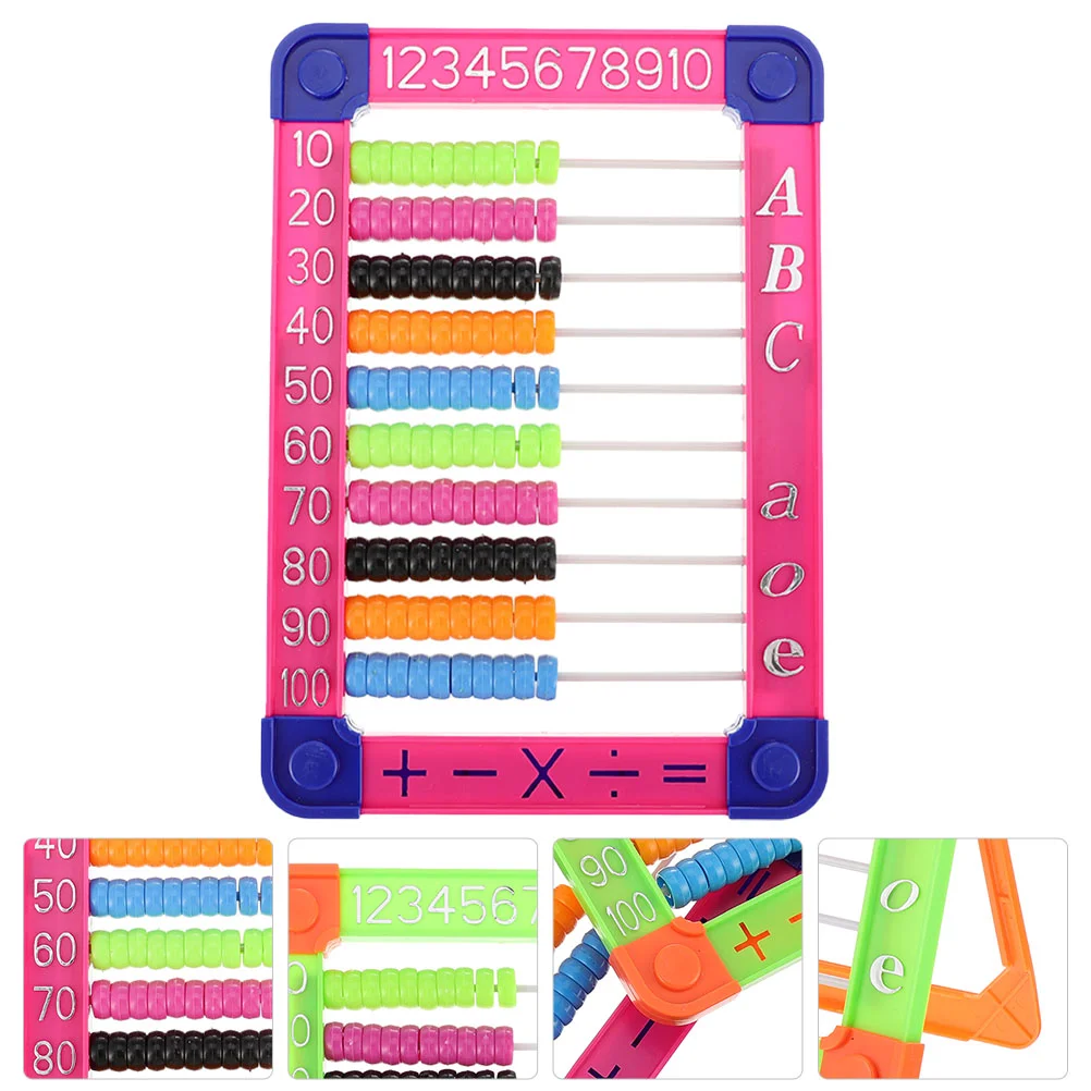 

Kid Abacus Arithmetic Abacus Math Educational Counting Toy (Random Color)