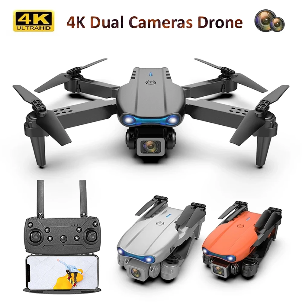 Квадрокоптер Радиоуправляемый с Wi-Fi FPV двойной камерой 4K HD |