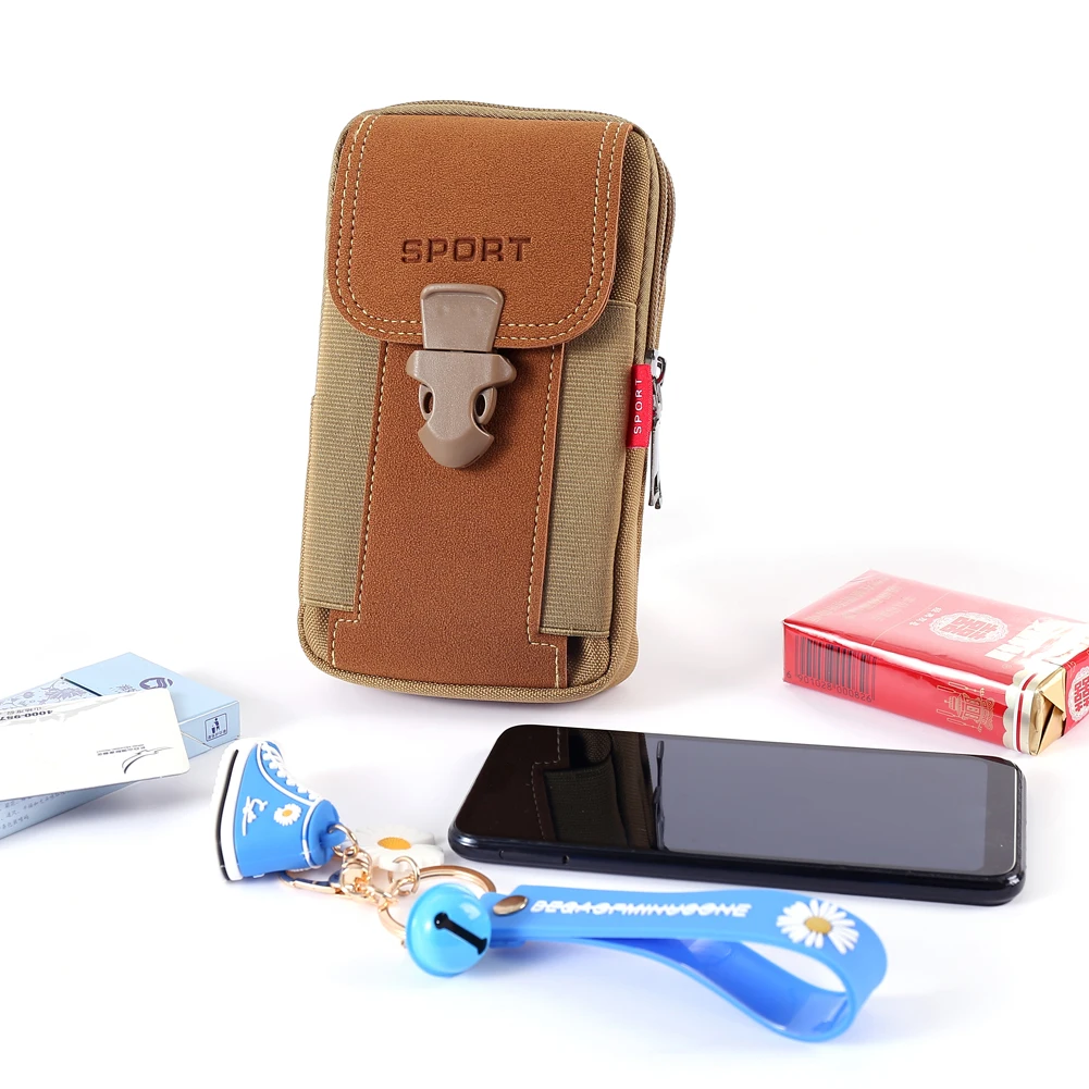 Outdoor Mini Stealth Anti-theft Small Waist Pocket Sports Running Waist Bag  Wallet Purse Tactical Waterproof Mobile Phone Bag