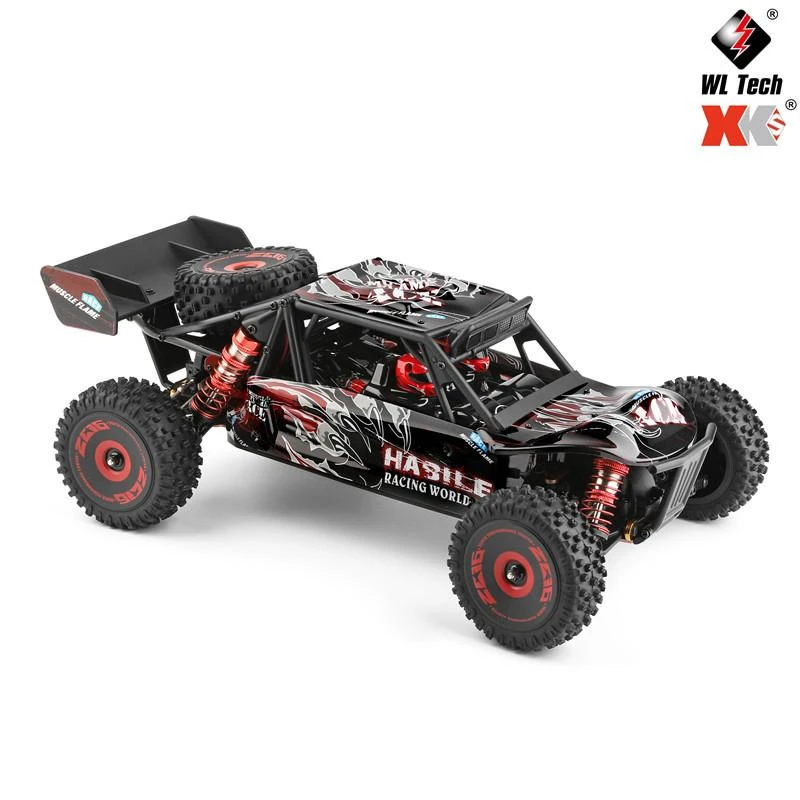 Wltoys 124016 Remote Control Desert Truck With Brushless Motor 1/12 4wd Rc Off-road Trucks Model High Speed Climbing Vehicle RC Cars for kid