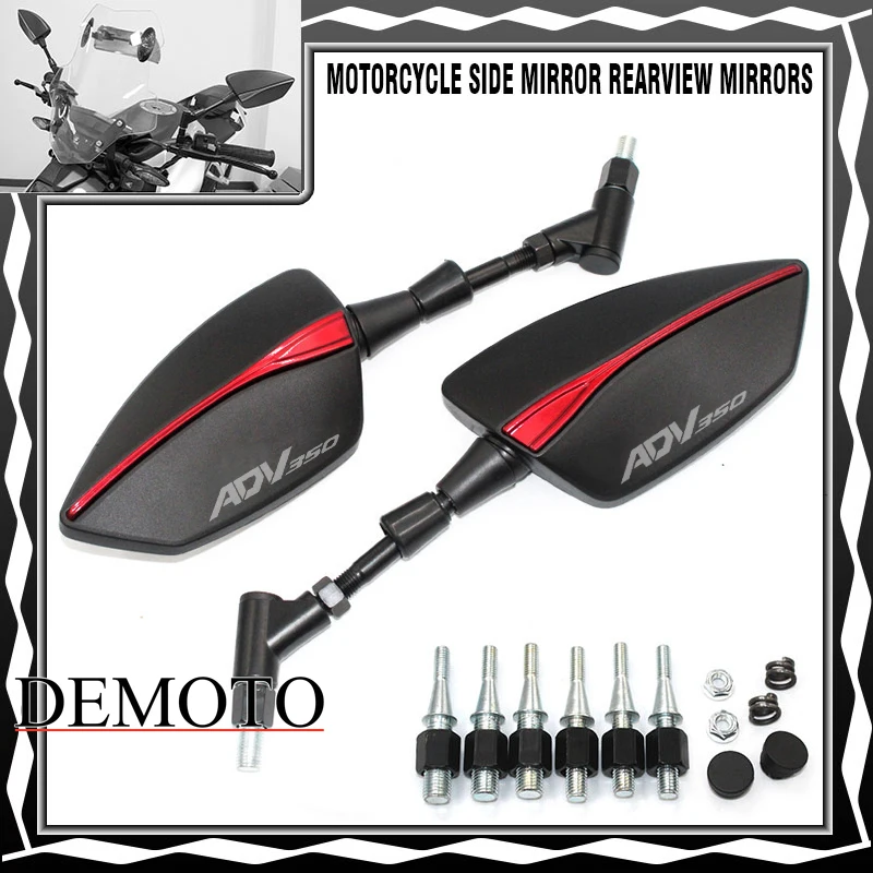 

For HONDA ADV 350 ADV350 2021 2022 Motorcycle Side Mirror rearview Mirrors