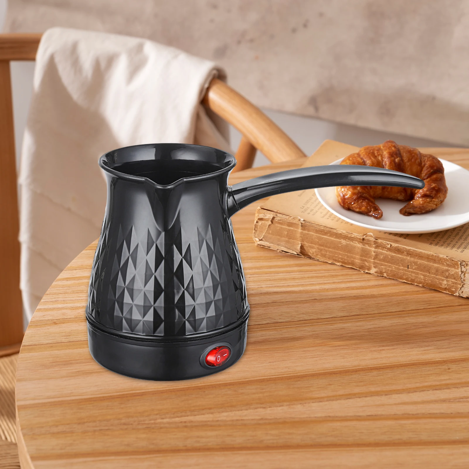 600W Electric Water Kettle Coffee Pot Fast Brewing Multipurpose with Handle for Home Cappuccino Latte Cafe Kitchen Restaurant 2