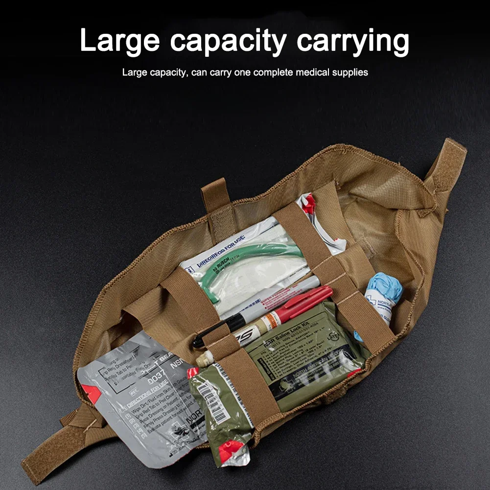 Molle Pouch Medical First Aid Kit Bag Ifak Emergency Survival kit Waterproof Medic Bag Hunting Vest Accessories 4