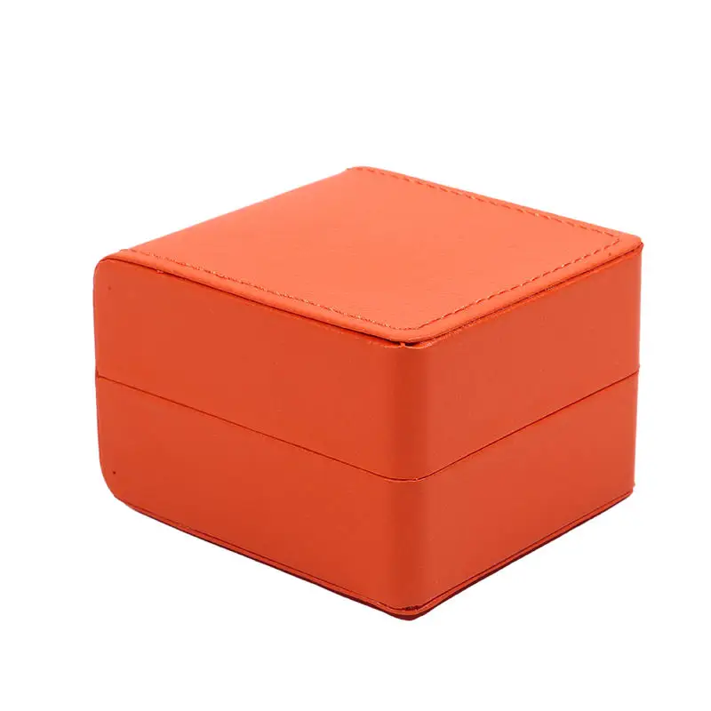 High Grade PU Leather Single Watch Gift Box with Pillow – Elegant Wristwatch Display Ca... - SKU LWGB2010 - UGI Packaging