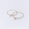 100pcs 20MM 25MM 30MM 35MM Round Loop Hoop Circle Earrings Iron Wire Earring Blank Ear Hook for DIY Earring Jewelry Findings 6