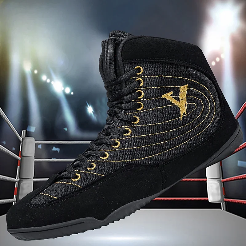 Lightweight and Breathable Best Women's Men's Boxing Wrestling Shoes Boots Boxing Shoes Men Men Wrestling Fighting