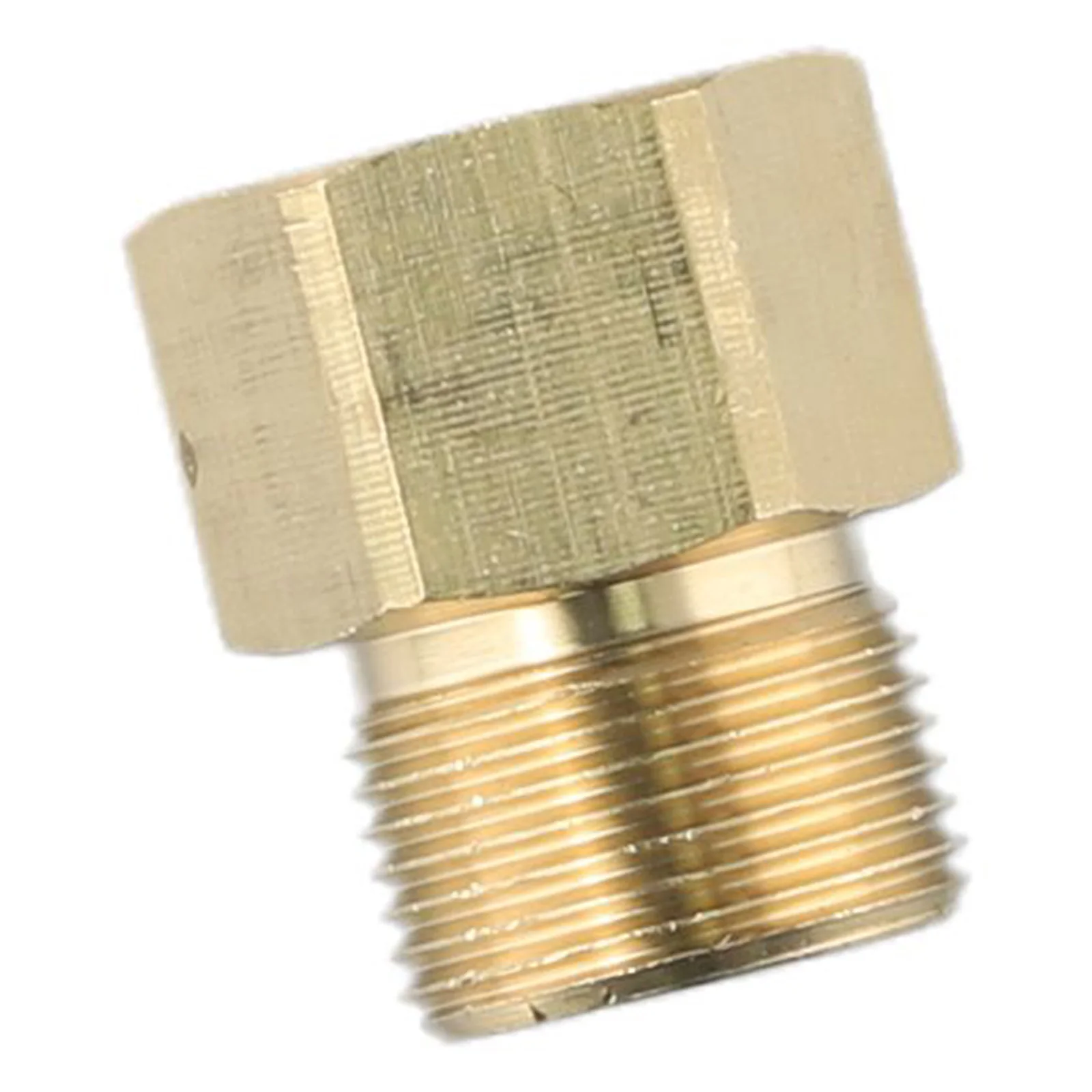 

Pressure Washer Adapter Metric Adapter Universal 1 Pc 4500 PSI Fittings M22 14mm Female M22 15mm Male Thread To