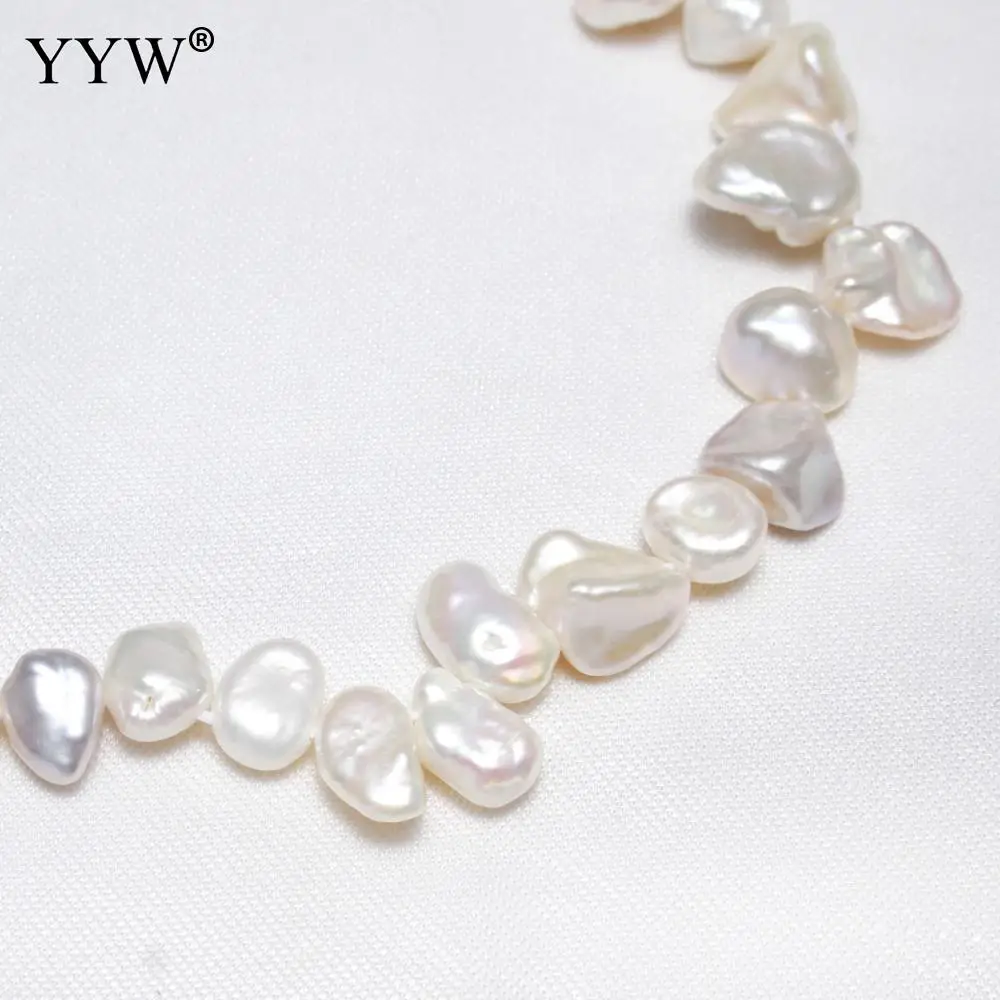Cultured Freshwater Pearl Beads Natural 5-10mm White Color Baroque Freshwater Pearl for Jewelry Making Diy Bracelet Necklace