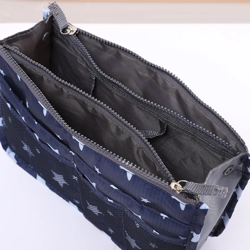 Cosmetic Bag Large Capacity Thicken Nylon Travel Insert Organizer Handbag Purse Makeup travel bags cosmetic box