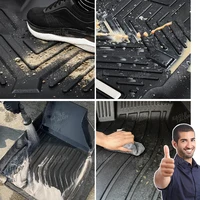 TPE Car Floor Mat For BMW 3 Series F30 2013-2019 2018 2017 2016 2015 2014 Interior Protector Accessories Custom Carpet Cover 4