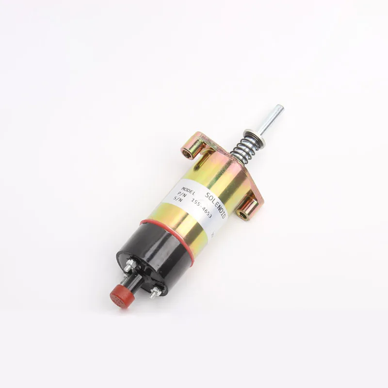 

for Caterpillar E3306BC excavator accessories 12V 24V flameout solenoid valve motor oil cut-off valve 155-4653