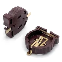 BS-1220-2 Button battery box CR1220 patch gold-plated button battery holder SMT high temperature resistance 280 degrees 4