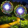 Solar firework Lights for Outdoor Garden 60/200/420LED Dandelion Lighting Stake Solar Firework Light 1