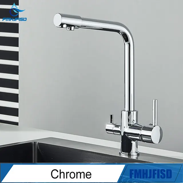 Chrome Brass Purified Water Kitchen Faucet Drinking Water Sink Mixer