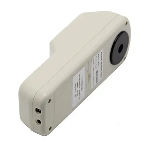 Portable Digital Paper Whiteness Brightness Meter Handheld Whiteness tester Leucometer with 0-199.9 Measurement Range
