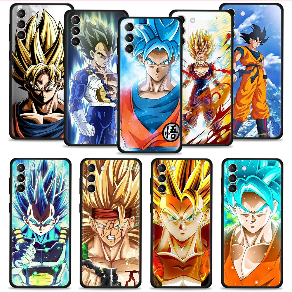 Чехол для телефона DRAGON BALL Z DBZ Goku ультрасиликоновый чехол Samsung Galaxy S20 S21 FE S22 Ultra S10 S9 S8