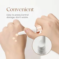 5/10/15ml Clear Airless Vacuum Pump Bottle Cosmetic Eye Cream Travel Size Dispenser Refillable Containers Portable Makeup Tools 2