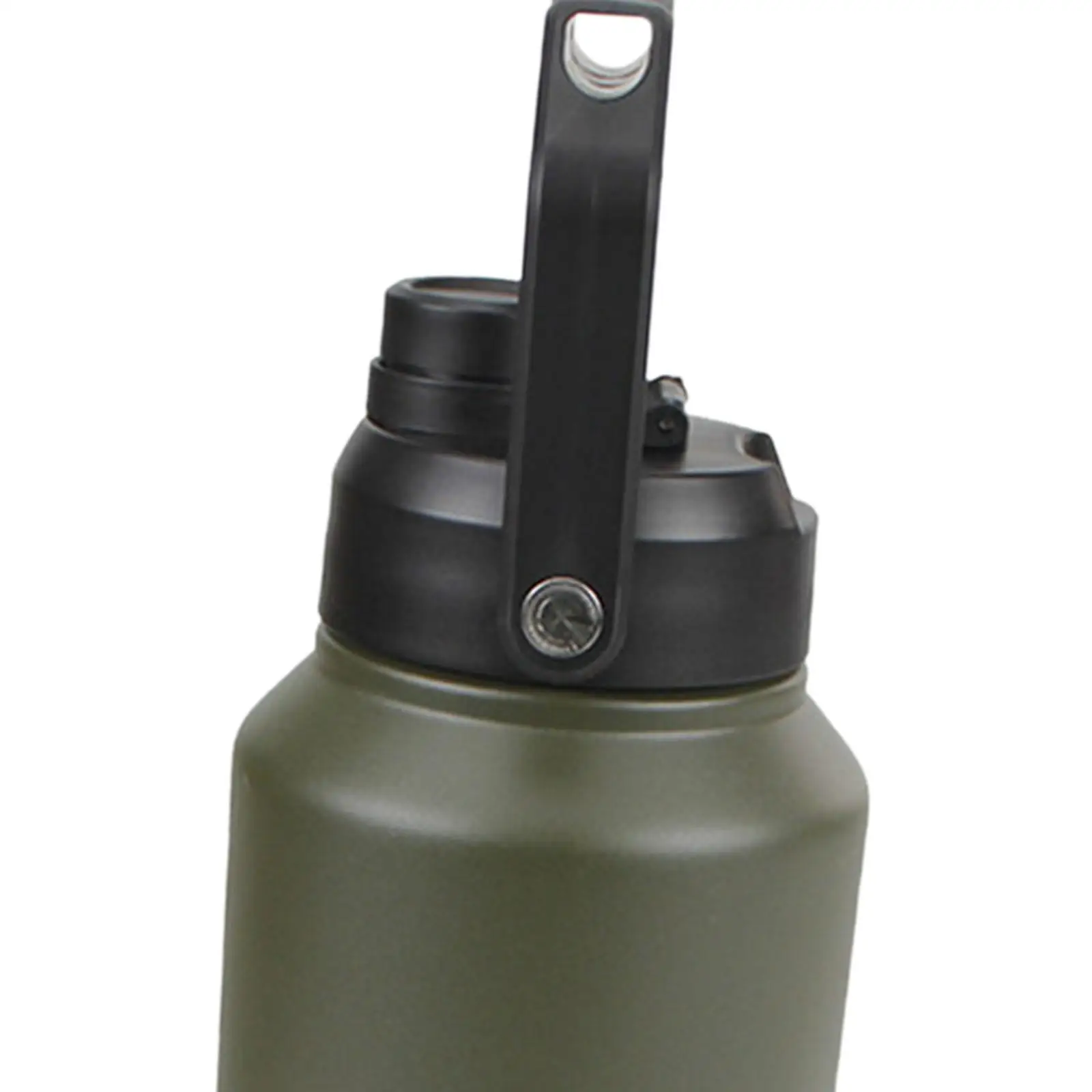 Gallon Insulated Water Bottle Large Capacity with Handle Lids Leakproof for Hot Cold Drinks for Hiking Gym Fishing Sports Party