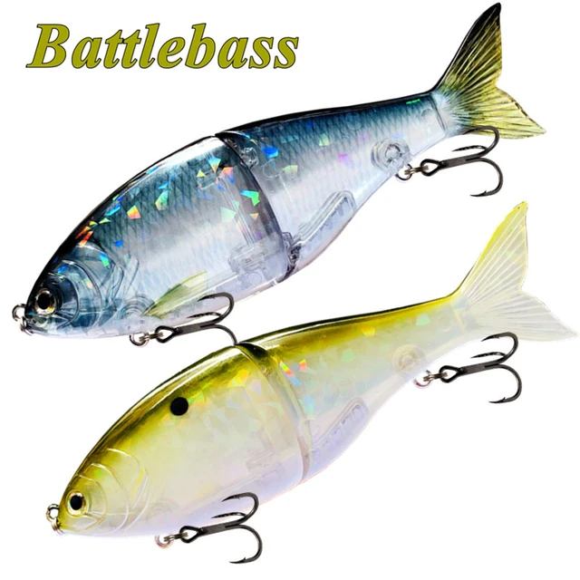 2022 New Coming 18cm 82g Sinking Glide Bait Fishing Lures Jointed Swim Bait  Rattle Balls Inside