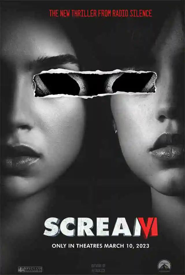 Scream 2023 Movie Poster Print (11x17) - Jenna Ortega Fan Art