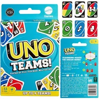 Uno TEAMS! Game Board Games UNO Cards Table Family Party Entertainment UNO Games Card Toys Children Birthday gift 1