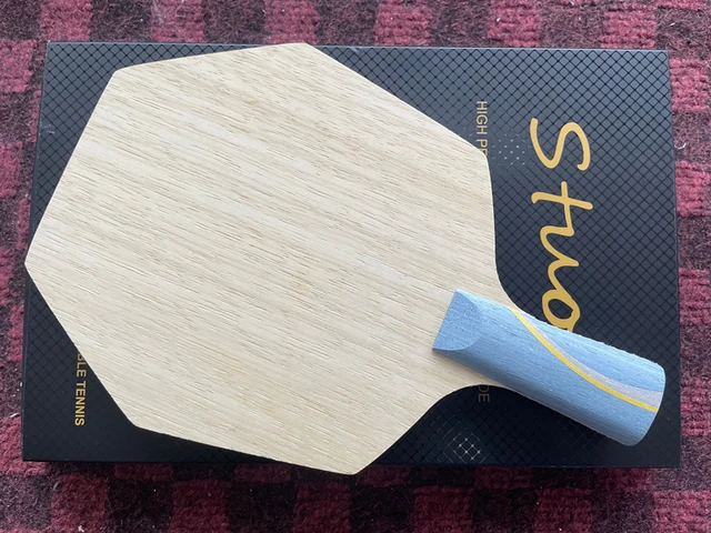 Racchetta Da Ping Pong Professionale Sportarc - Lama 5 Strati Con Manico Lungo, Ebano E Dalbergia - Foto 2