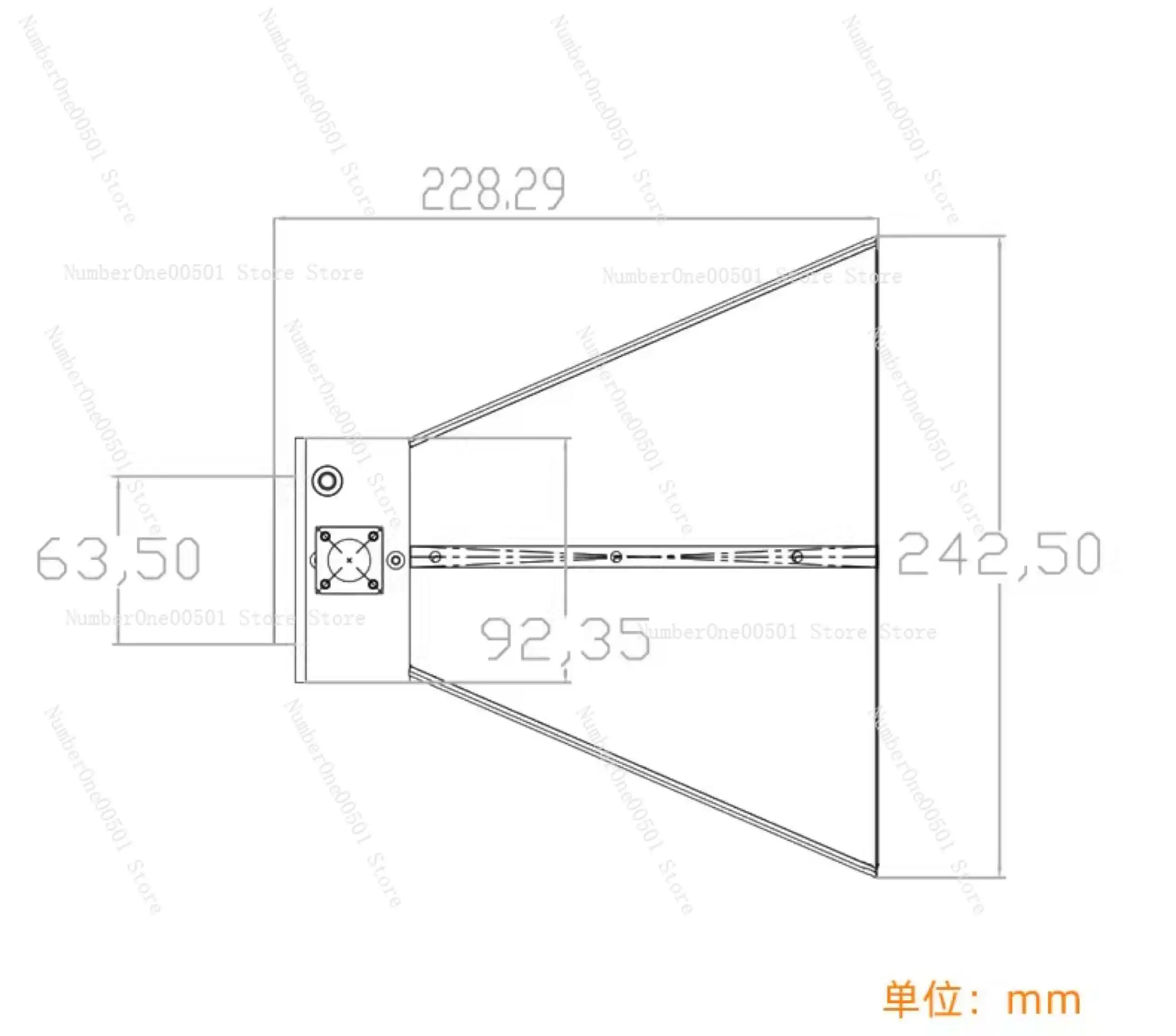 더블 리지 혼 안테나 1.4GHz 1.18GHz 6.18GHz 18.40GHz 초광대역 마이크로파 테스트 안테나