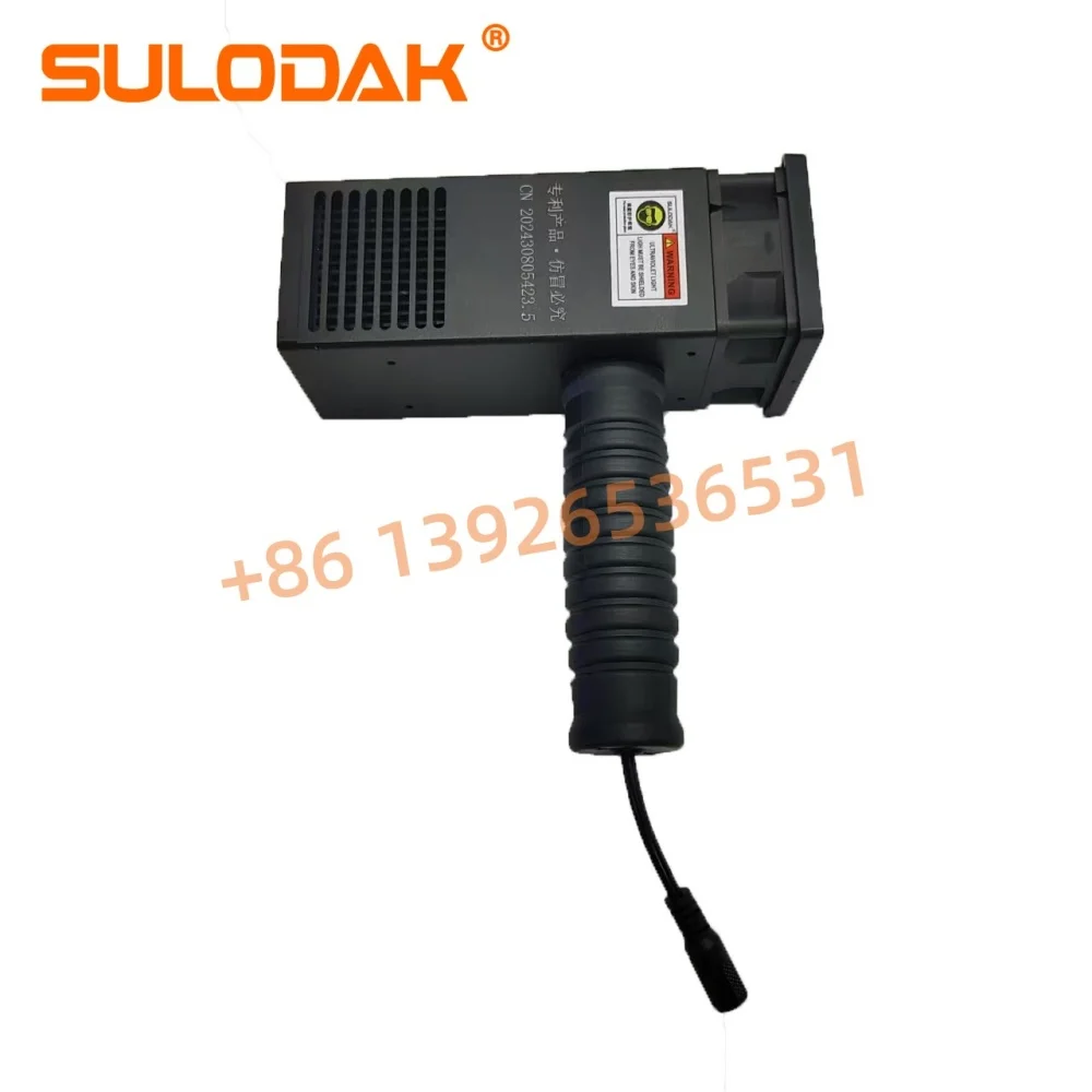 Handheld Uv Lamp Automotive Sheet Metal LED Curing Lamp Car Paint Flaw Detection UV Glue UV Ink LEDUV Curing 40*40MM