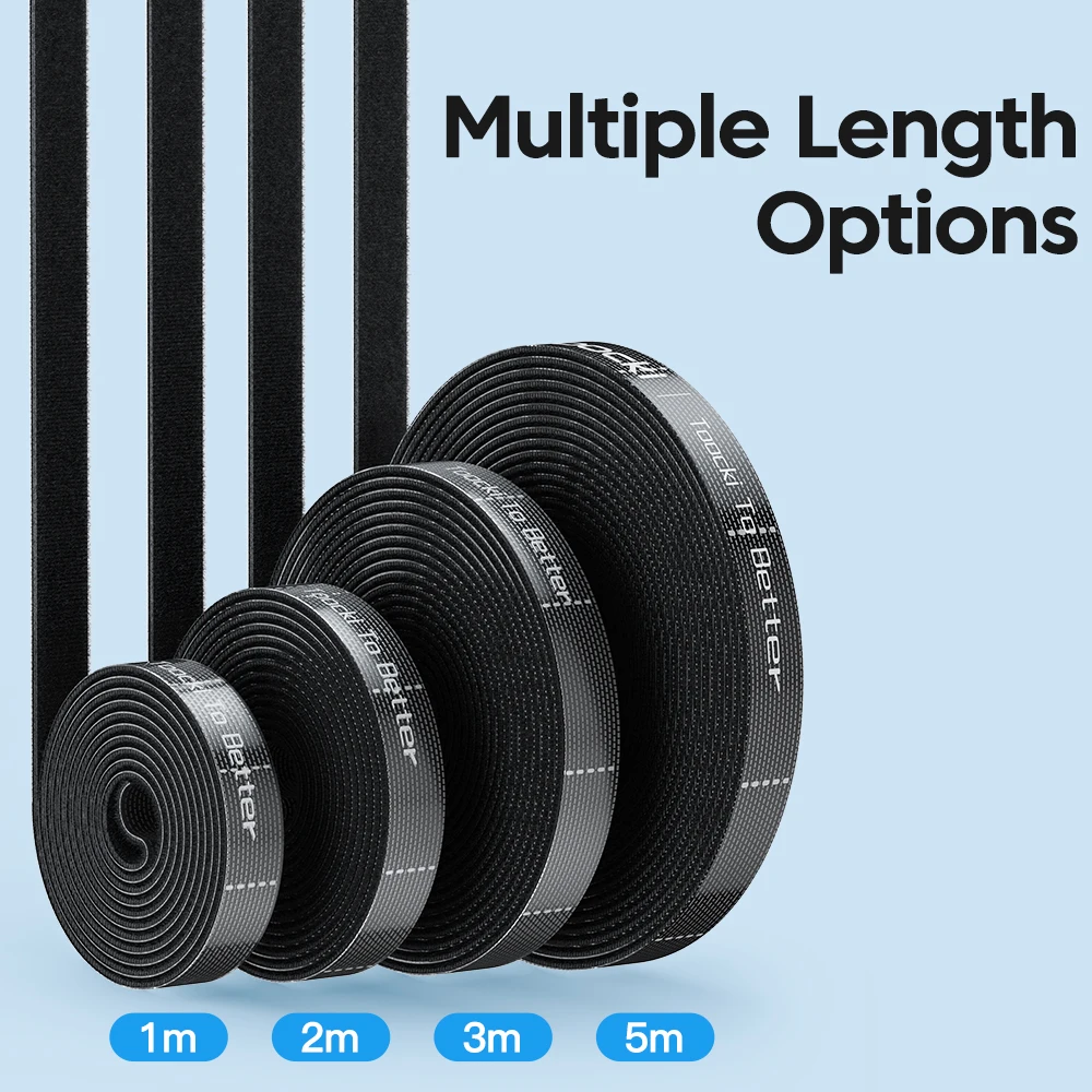 Toocki Tearable Cable Organizer and Winder Wire Management Solution