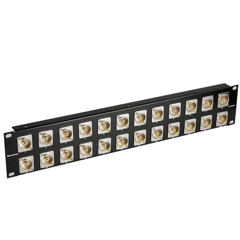 Rack Remendo Painel 12 24 Vias Canal Flicht Case Montagem para d Soquete 1u2u Gabinete Placa Cega Áudio-video19 Polegada Placa de Áudio-vídeo - Image 3